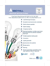 Abbeyhill Electrical Services Ltd 216480 Image 1