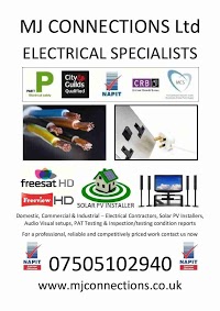 MJ Connections Ltd, Electrical Contractors, Solar PV and Audio Visual Specialists 212466 Image 8
