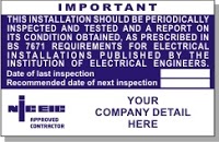tradewell electrical labels 208131 Image 2